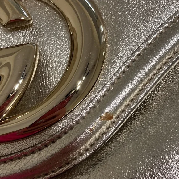 Gucci Britt bag- gold size large - Picture 14 of 17
